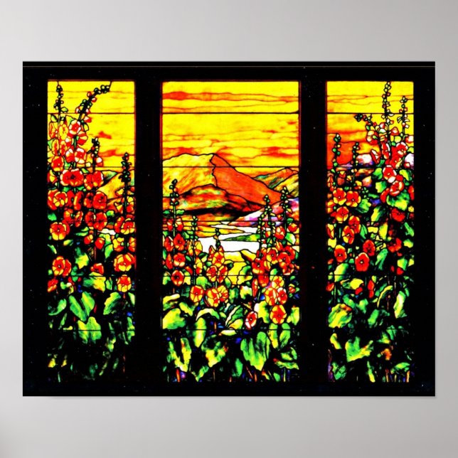 Póster Glass-Louis Tiffany 118 (Frente)