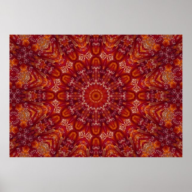 Póster Glass Mandala (Frente)