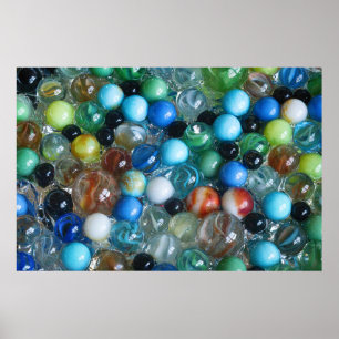Póster Glass Marbles