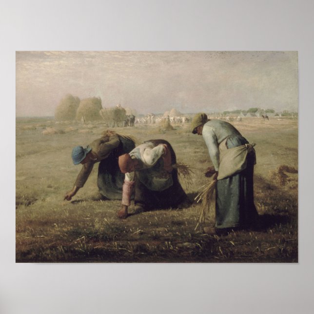 Póster Gleaners by Millet - Poster (Frente)