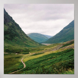 PÓSTER GLEN COE, ESCOCIA