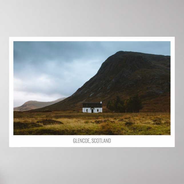 Póster Glencoe, Escocia (Frente)