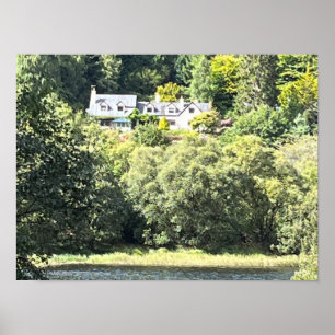Póster Glendalaugh Lakes County Wicklow Irlanda Europa