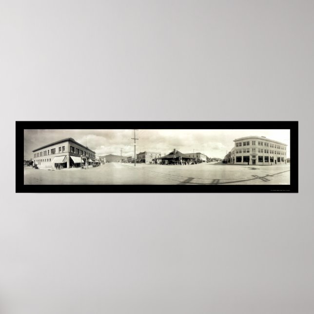 Póster Glendale, CA Photo 1915 (Frente)