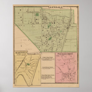 Póster Glendale, Ohio