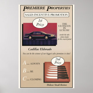 Póster Glengarry Glen Ross Sales