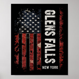 Póster Glens Falls Nueva York