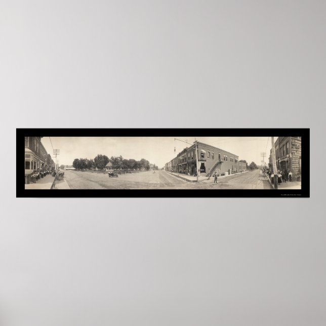 Póster Glenwood IA Photo 1908 (Frente)