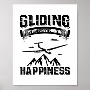 Póster Gliding Pilots   Termals Gliders Glide Ideas de Re