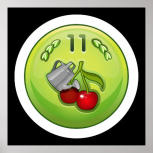 Póster Glitch Achievement ok soaker