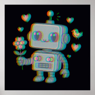 Póster Glitchbot