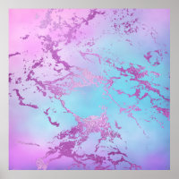Glitzy Marble | Giram Glam Pink Blue Purple Ombre
