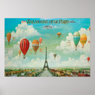 Póster Globalización sobre París