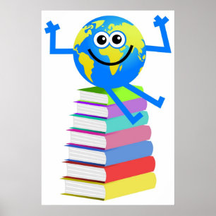 Póster Globe del libro
