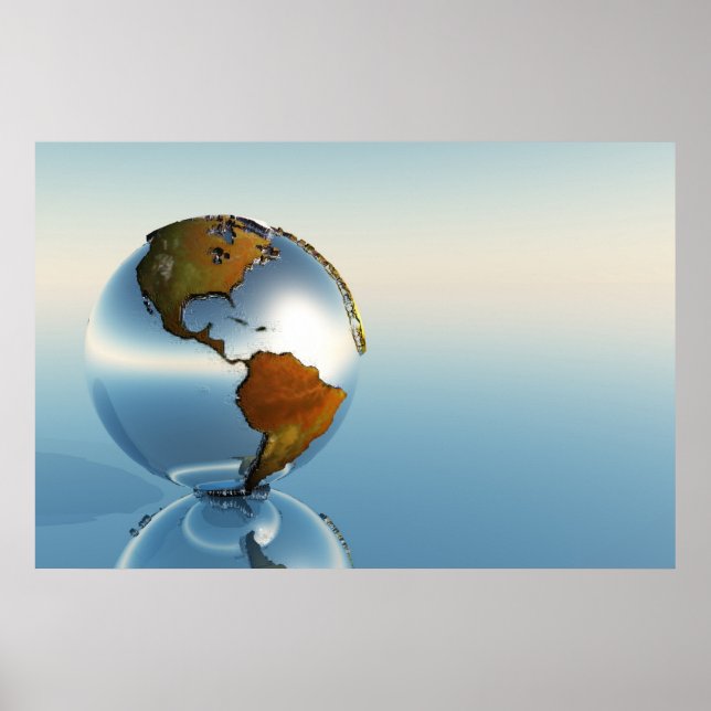PÓSTER GLOBE PRINT (Frente)