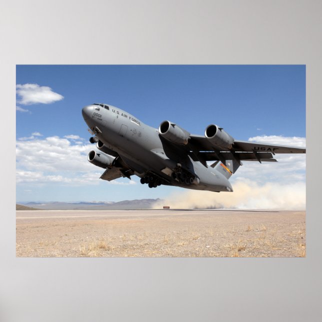 Póster Globemaster C-17 (Frente)