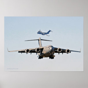 Póster Globemasters C-17