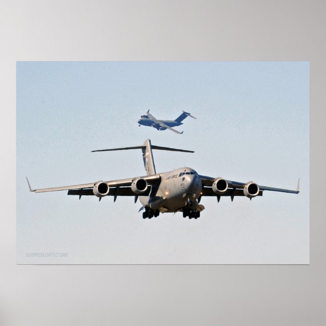 Póster Globemasters C-17 (Frente)