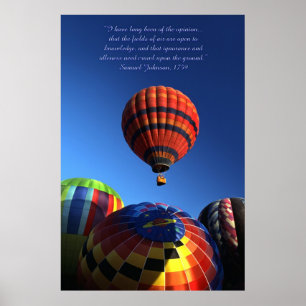 Póster Globo #1 del aire caliente