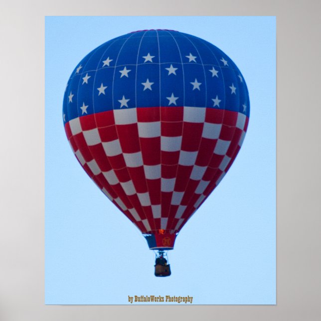 Póster Globo 6822 Estrellas y rayas (Frente)