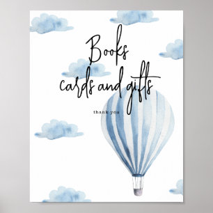 Póster Globo de aire caliente - Libros, tarjetas y regalo