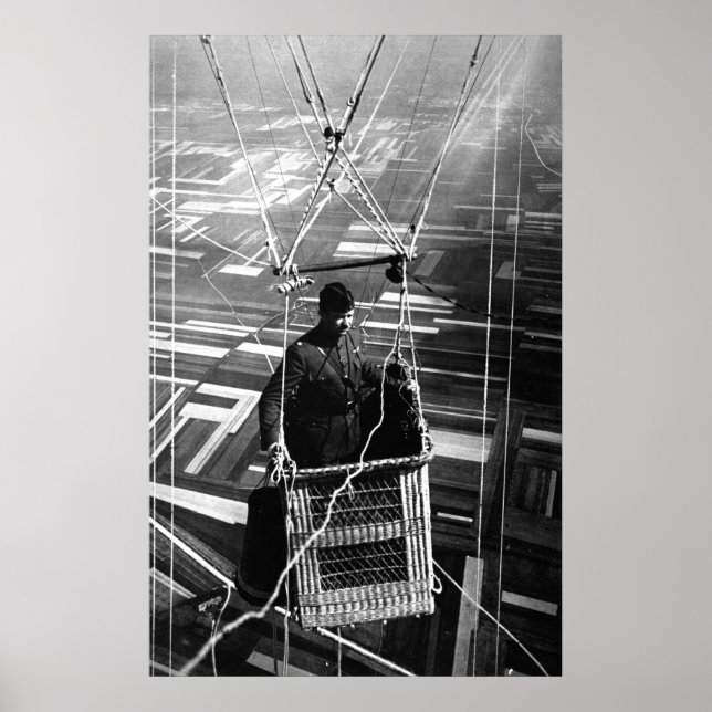 Póster Globo de observación de WWI (Frente)