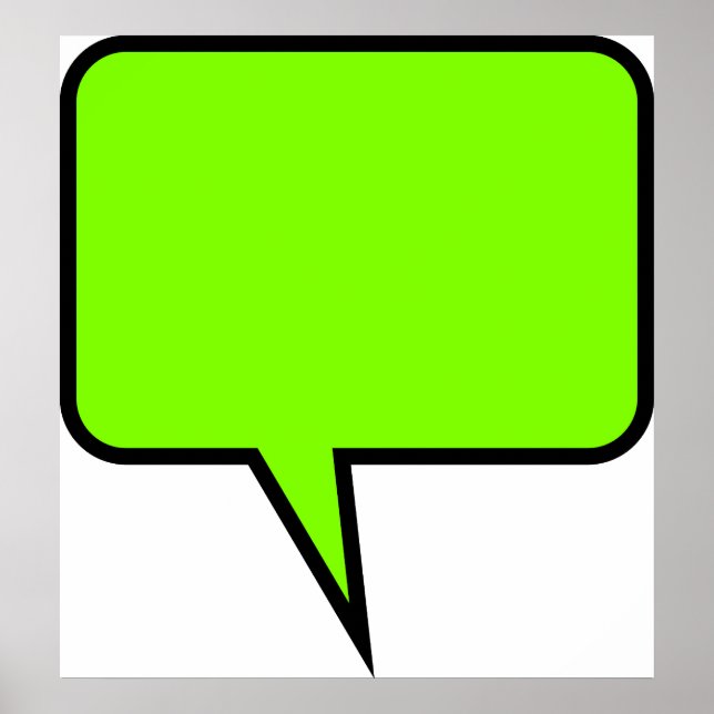 Póster Globo de Word (Frente)