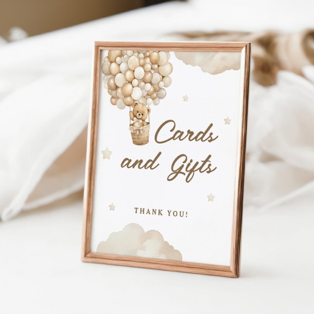 Póster Globos Beige Regalos de tarjetas de oso de peluche (Subido por el creador)