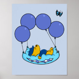 Póster Globos de almohada de Ferald