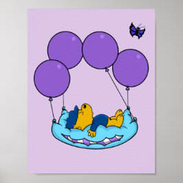 Póster Globos de almohada de Ferald