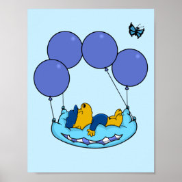 Póster Globos de almohada de Ferald