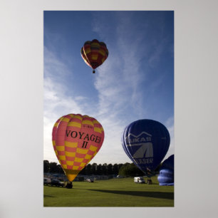 Póster Globos de despegue