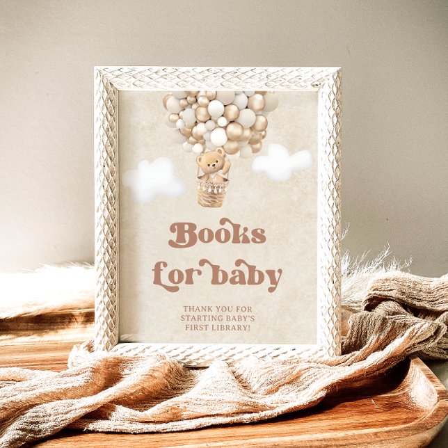 Póster Globos de oseos de peluche género Libros neutrales (Subido por el creador)