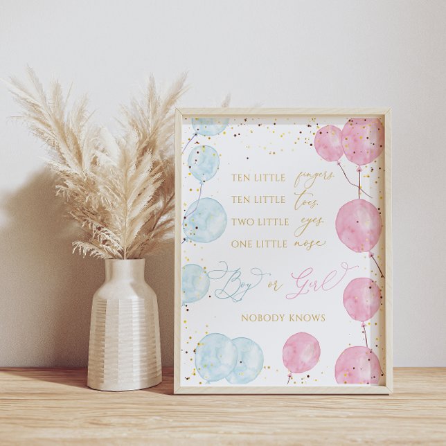 Póster Globos El Rótulo de los niños o los Chicas (Subido por el creador)