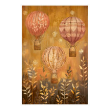 Globos flotantes de aire caliente de 1794