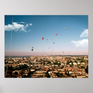 Póster Globos Sobre Bristol.