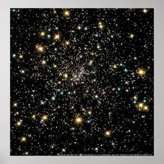Póster Globular Star Cluster NGC 6397 (Frente)