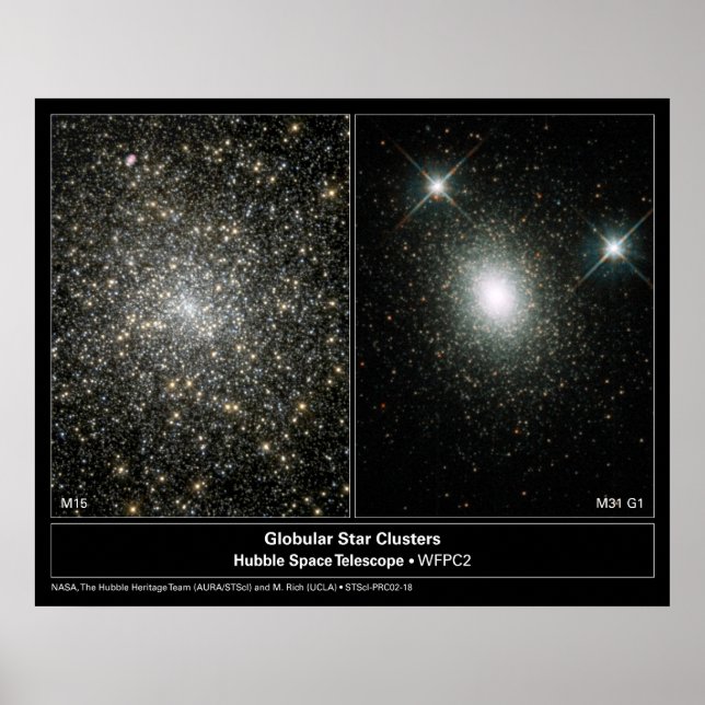 Póster GlobularStarClusters-2002-18a (Frente)