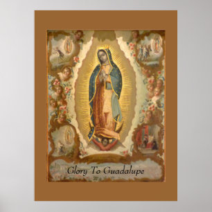 Póster Gloria A Guadalupe (EXTRA GRAN 40X53)