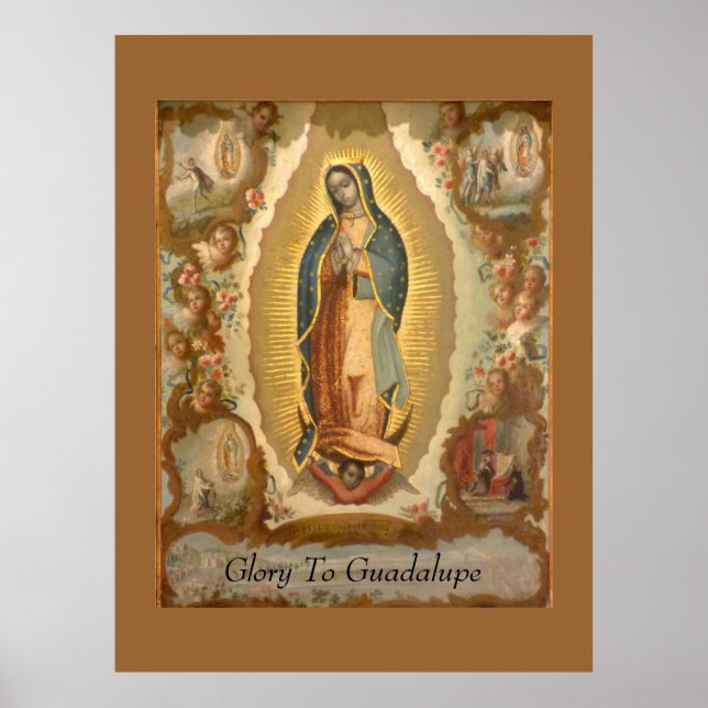 Póster Gloria A Guadalupe (EXTRA GRAN 40X53) (Frente)