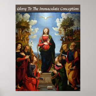 PÓSTER GLORIA A LA CONCEPCIÓN IMMACULADA