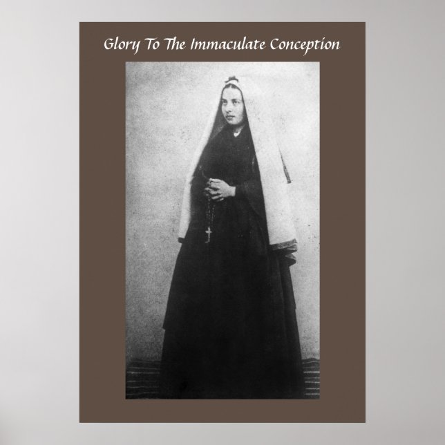 PÓSTER GLORIA A LA CONCEPCIÓN IMMACULADA (Frente)