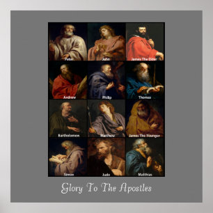 PÓSTER GLORIA A LOS APÓSTCULOS