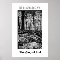 Gloria de la Selva Blanca y Negra a Dios Poster