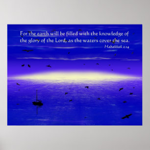 Póster Gloria del señor