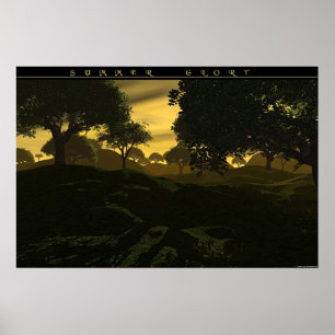 Póster Gloria del verano