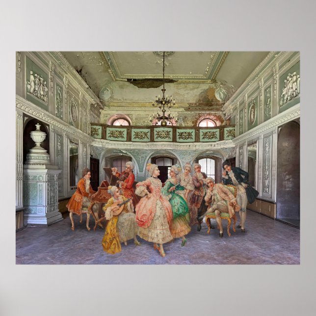 Póster Gloria desvanecida (Frente)