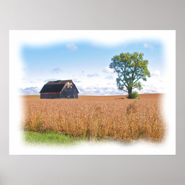 Póster Gloria en decadencia (Frente)