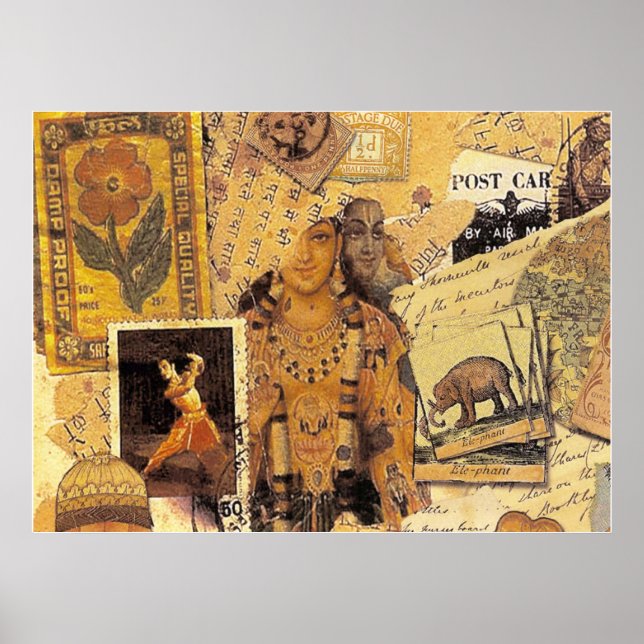 Póster Glorias indias (Frente)