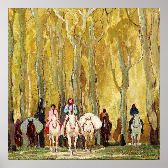 Póster "Glorietta" por W Herbert Dunton (Frente)